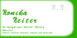 monika neiter business card